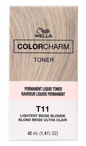 Wella Color Charm Liquid Toner T11 Lightest Beige Blonde 53097 ON